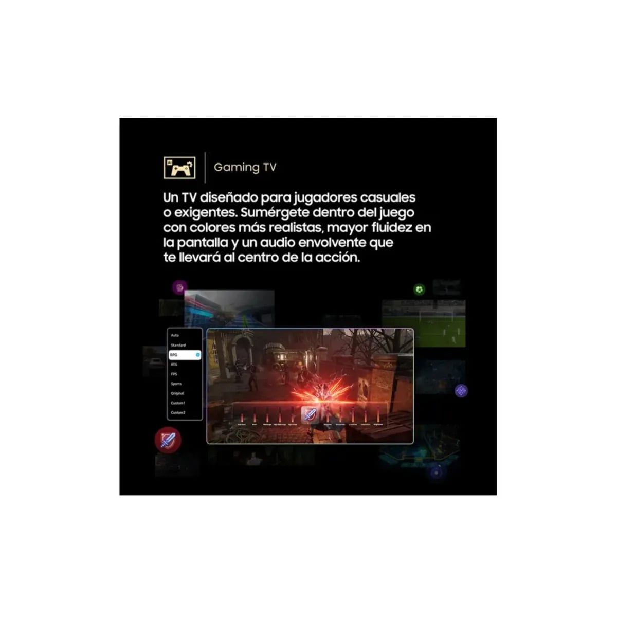 TELEVISOR SAMSUNG QLED 55' SMART UHD 4K VISION AI 55Q8F - 5