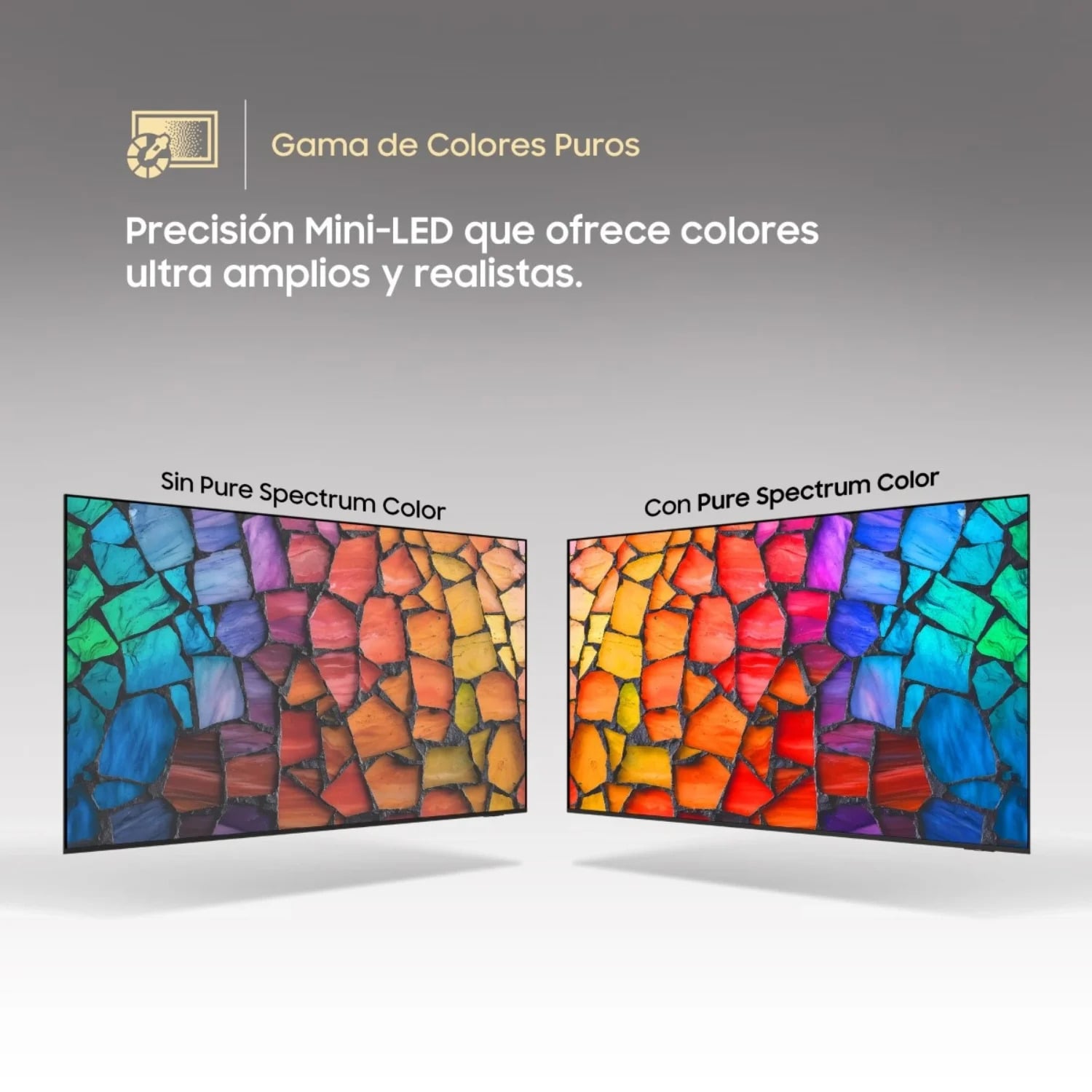TELEVISOR SAMSUNG 50' MINI LED UN50M70HAGXPEVISION AI SMART TV - 3