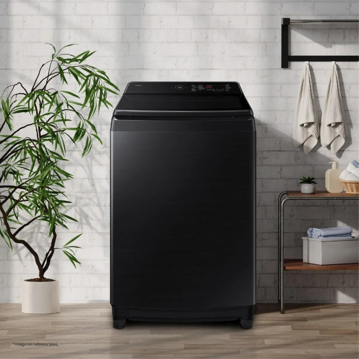 LAVADORA SAMSUNG 19KG CON IA WA80F19S8BPE + SECADORA DE TOALLA - 7