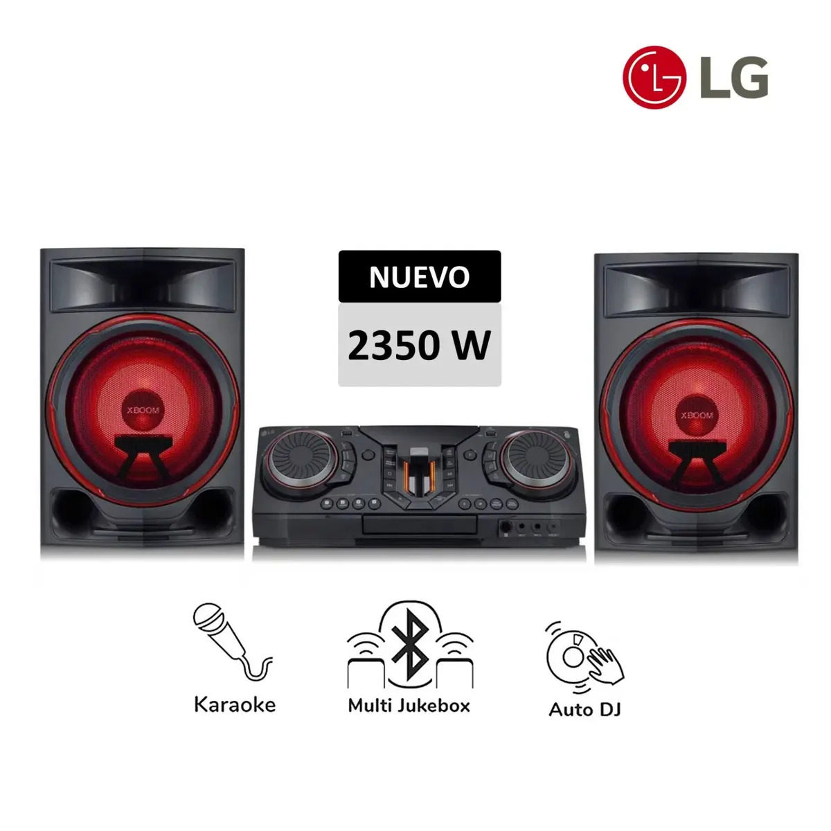 MINICOMPONENTE LG XBOOM CL87 2350W - 1