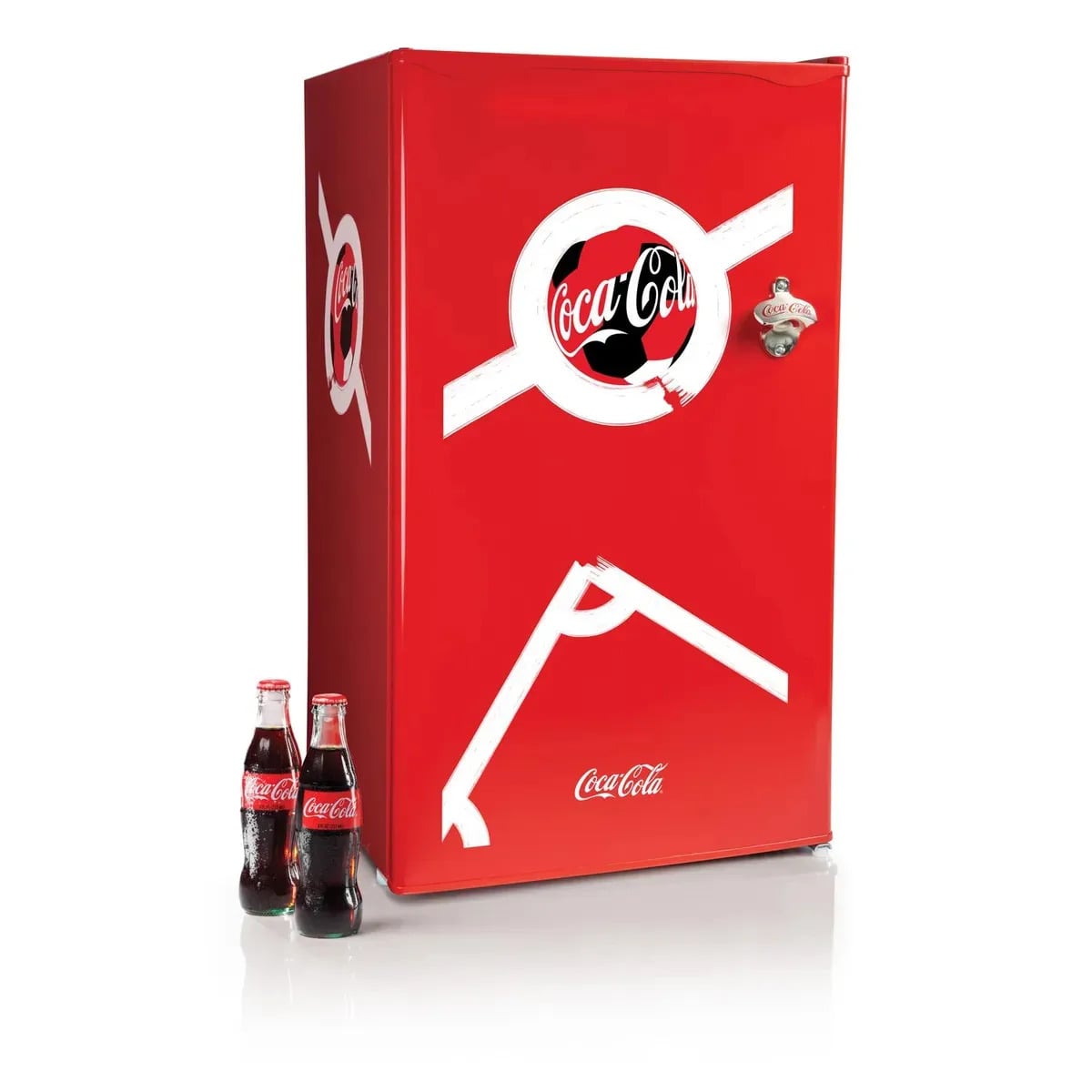 FRIGOBAR NOSTALGIA 90 LT COCA COLA CKRF32CRWC-R ROJO - 5