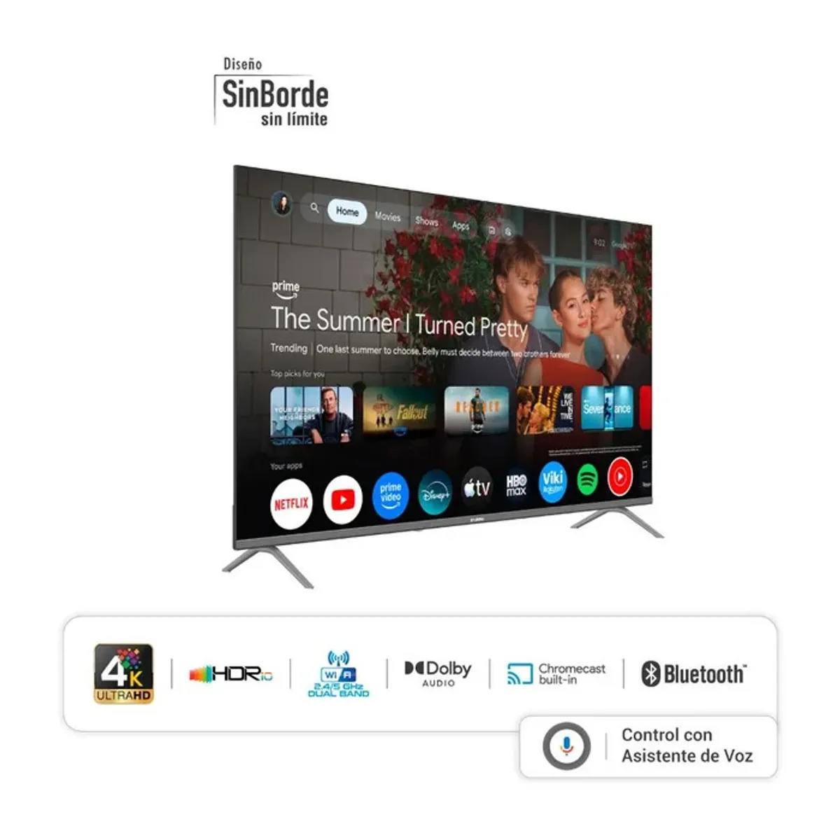 TV HYUNDAI 55' QLED GOOGLE TV HYLED5529QG - 2