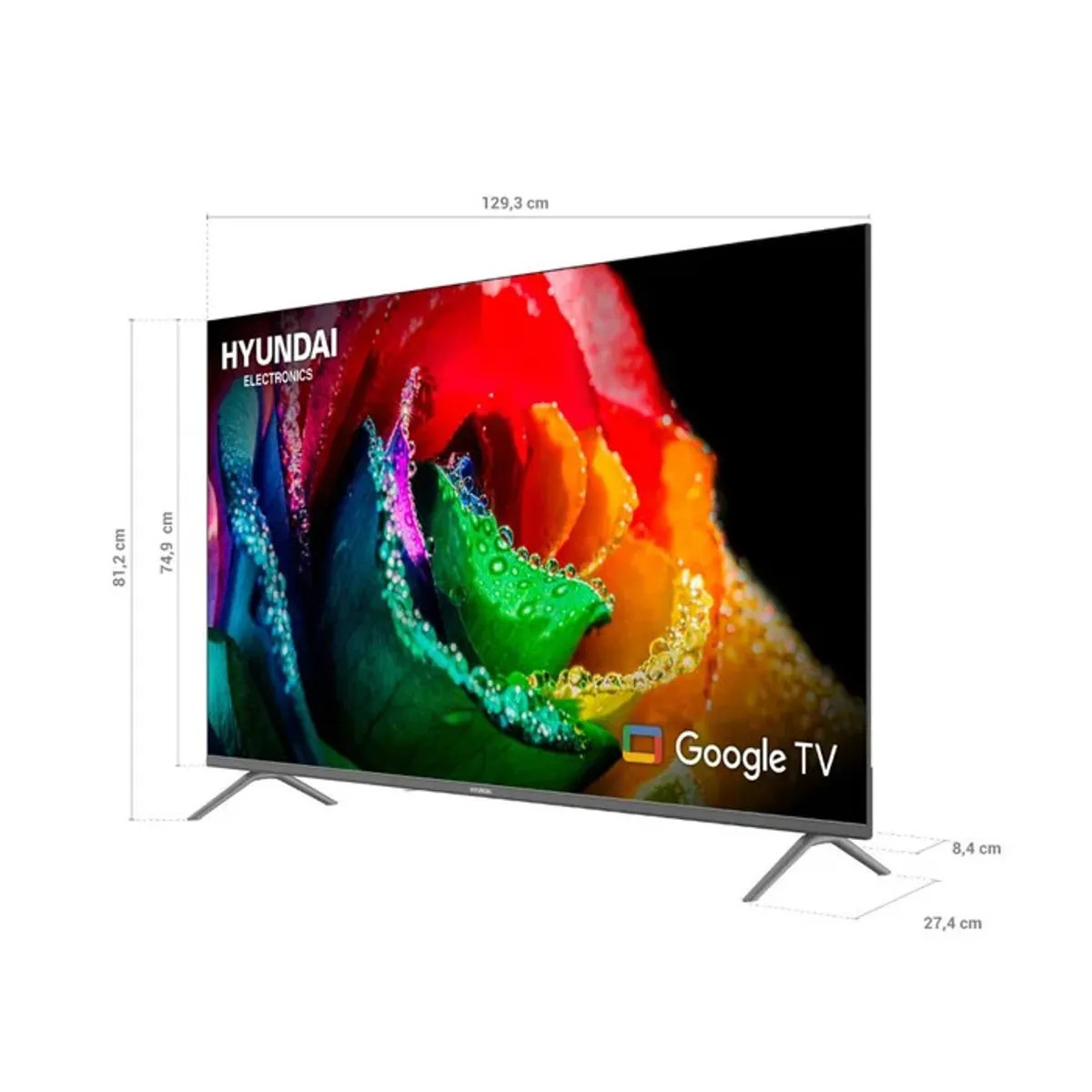 TV HYUNDAI 55' QLED GOOGLE TV HYLED5529QG - 3