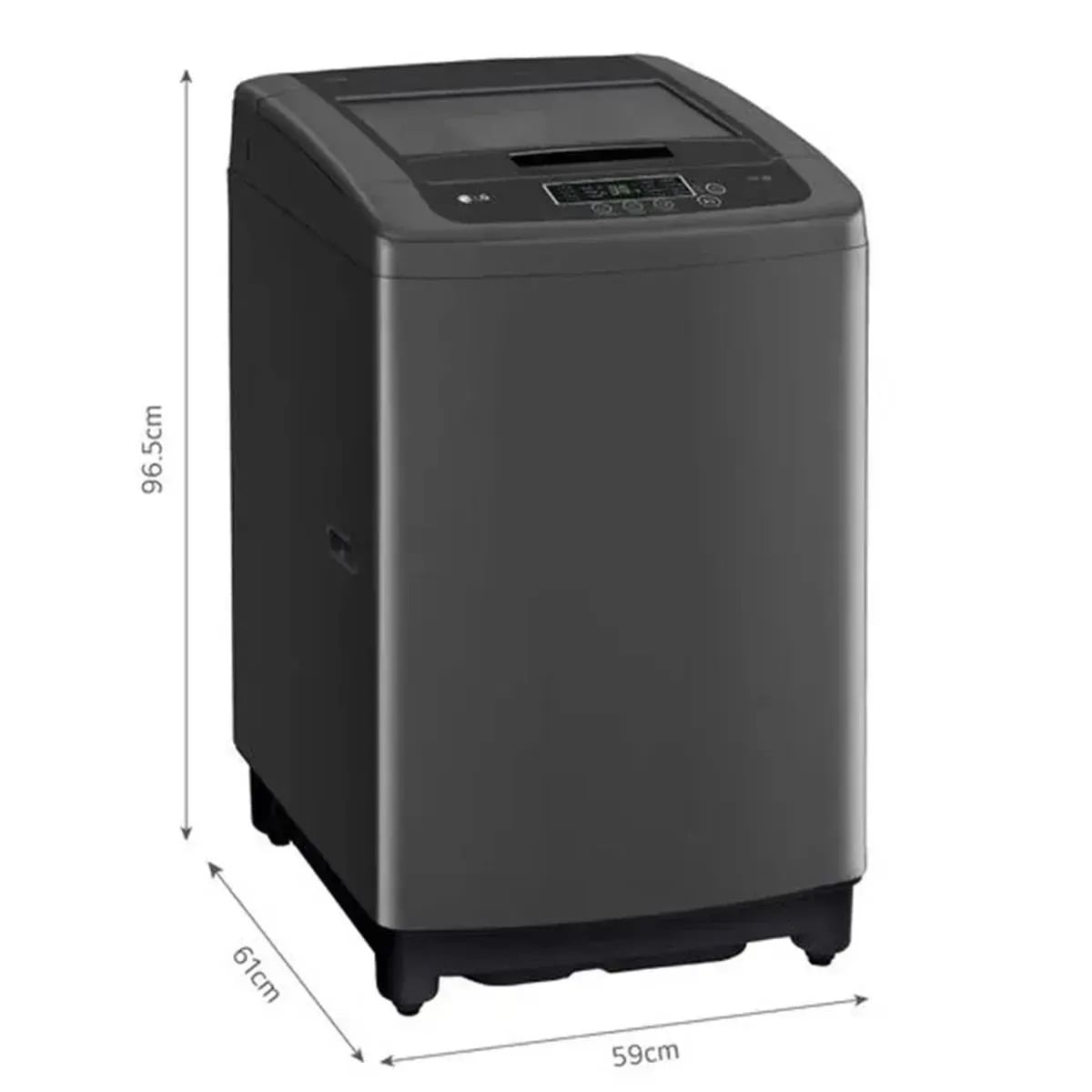 LAVADORA LG 13 KG CARGA SUPERIOR TURBODRUM™ WT13BVTB NEGRO - 3