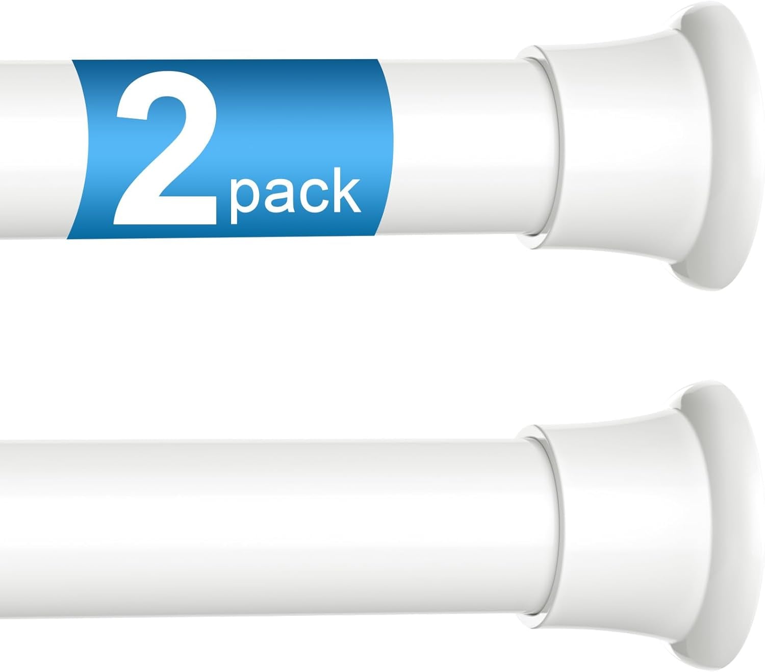 BARRA DE TENSIÓN MULTIUSOS X 2 - AJUSTABLE EXTENSIBLE 70 CM A 120 CM - 1