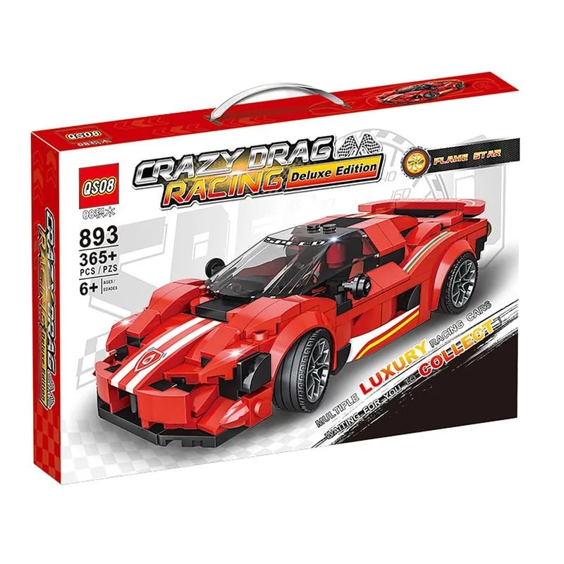 BLOQUES CARRO DEP ROJO BRIGHT - 1