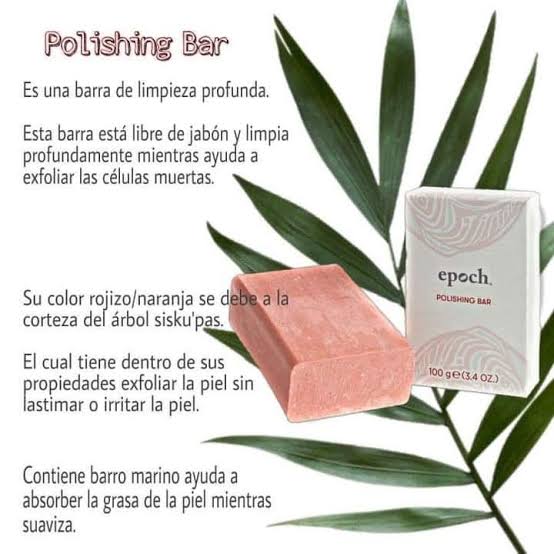 NU SKIN BARRA EXFOLIANTE - EPOCH POLISHING BAR -USA!!! PARA UNA PIEL SIN MANCHAS - 5