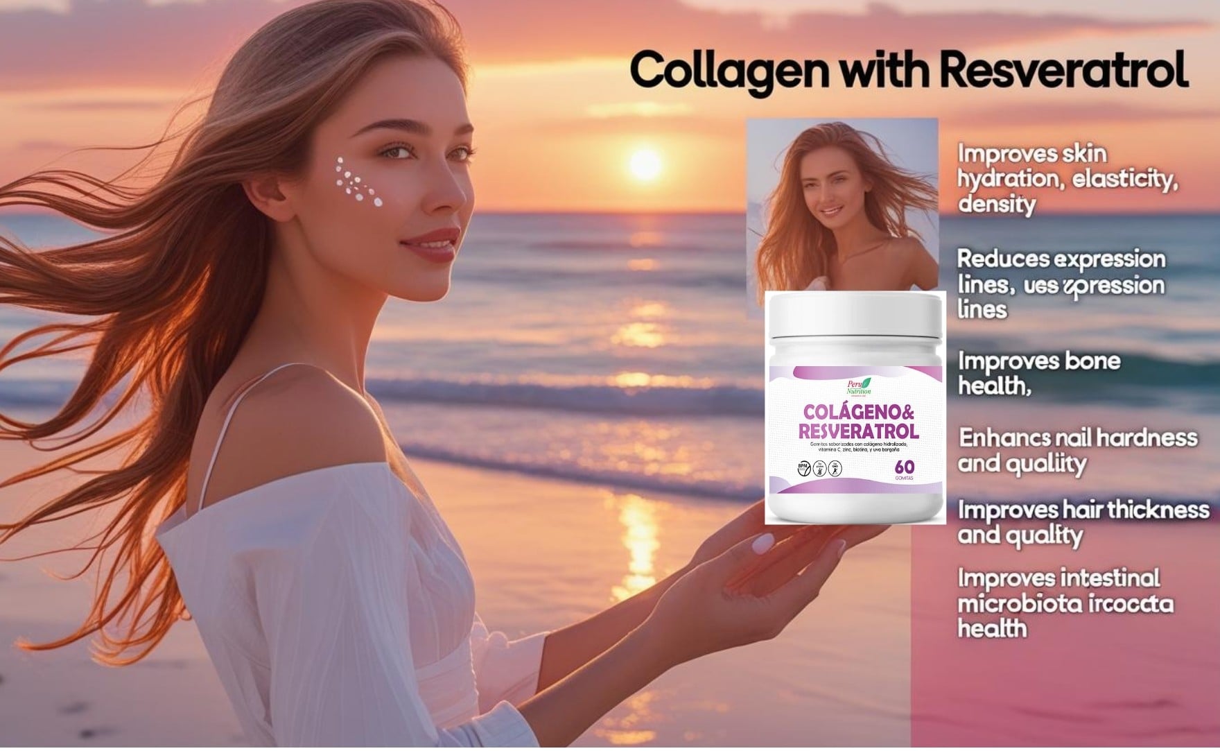 COLÁGENO Y RESVERATROL EN GOMITAS BY PERU NUTRITION - 5
