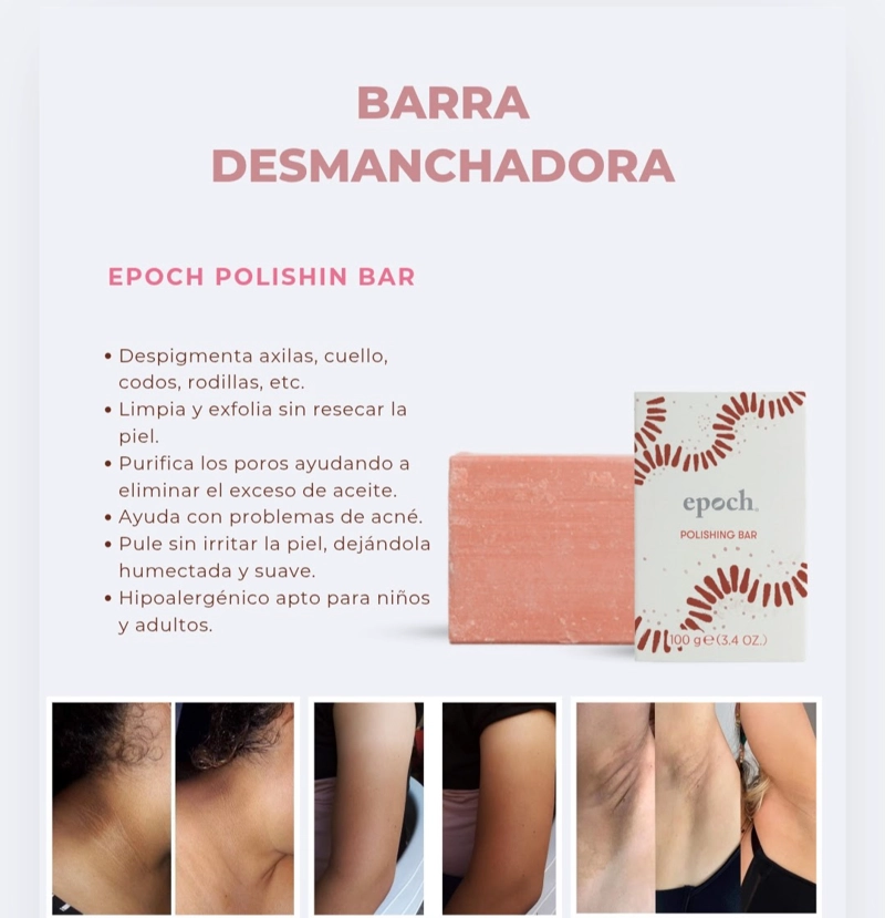 EPOCH POLISHING BARRA EXFOLIANTE (PACK 2 UNID) - NU SKIN - USA!!!!PARA UNA PIEL SIN MANCHAS NI ACNE. - 1
