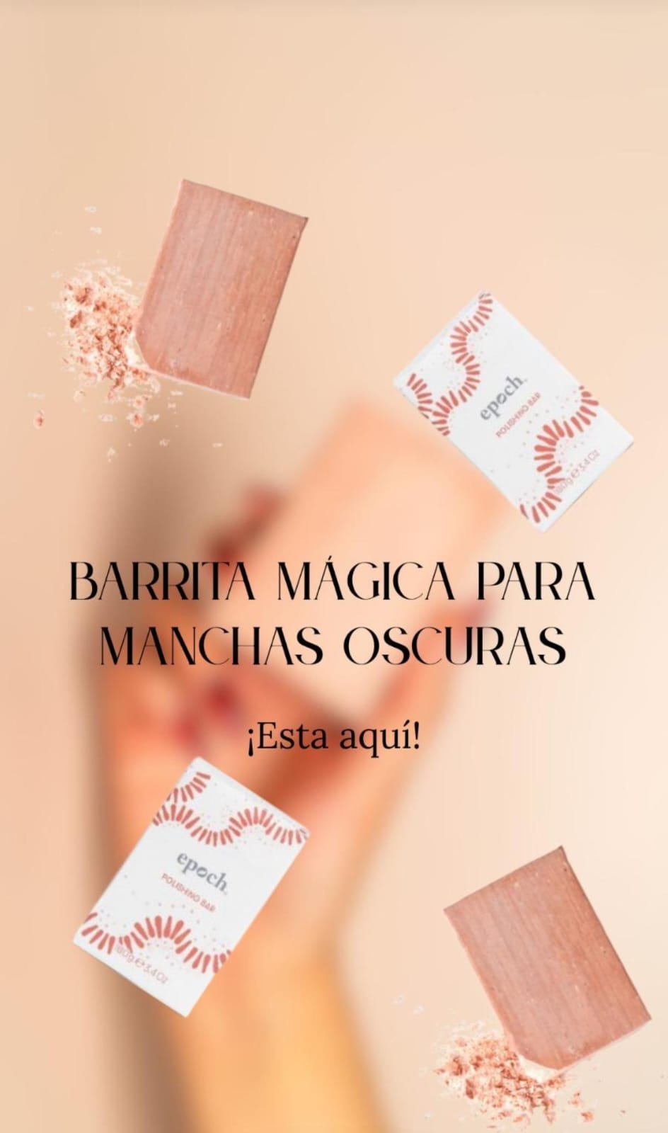 EPOCH POLISHING BARRA EXFOLIANTE (PACK 3 UNID) - NU SKIN - USA!!! PARA UNA PIEL SIN MANCHAS NI ACNE - 1