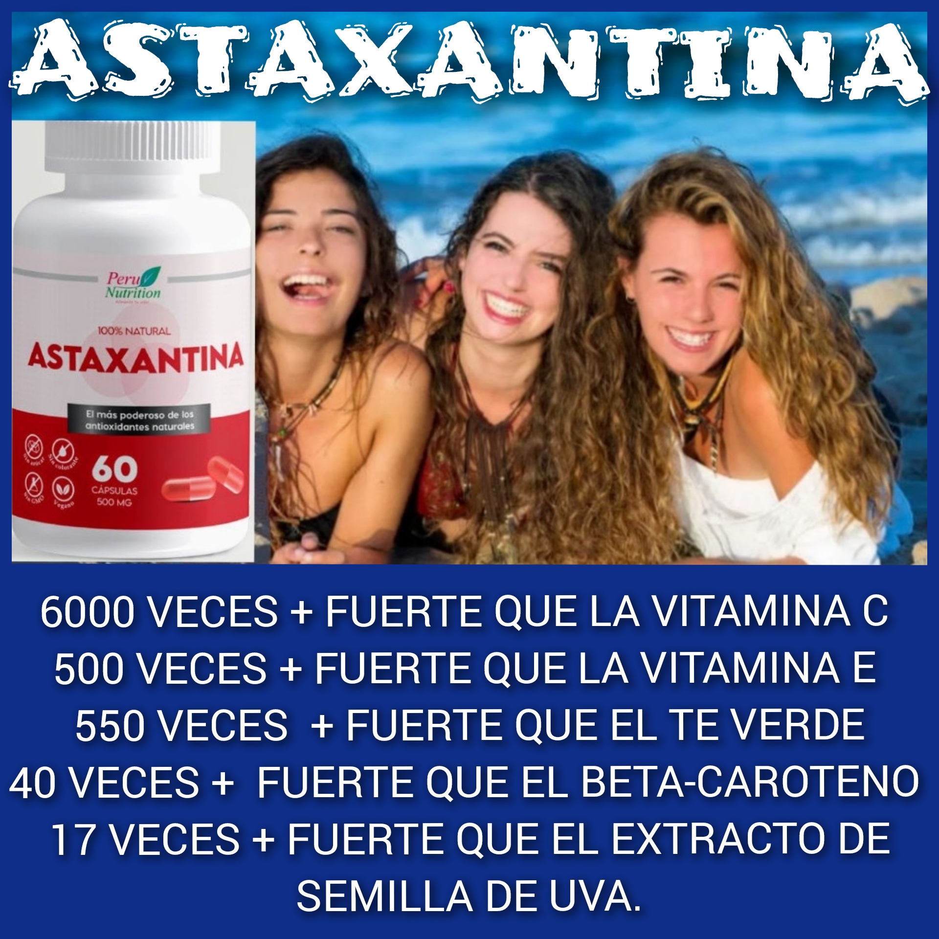 ASTAXANTINA - ANTIOXIDANTE # 1 EN EL MUNDO - 3