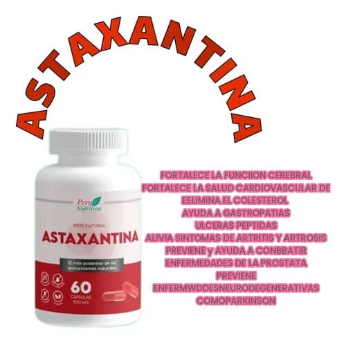 ASTAXANTINA - ANTIOXIDANTE # 1 EN EL MUNDO - 6