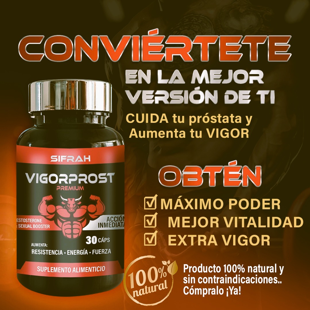 VIGORPROST PREMIUM - RECUPERA TU VIGOR Y LA POTENCIA!!!! (30 CAPS) - 2