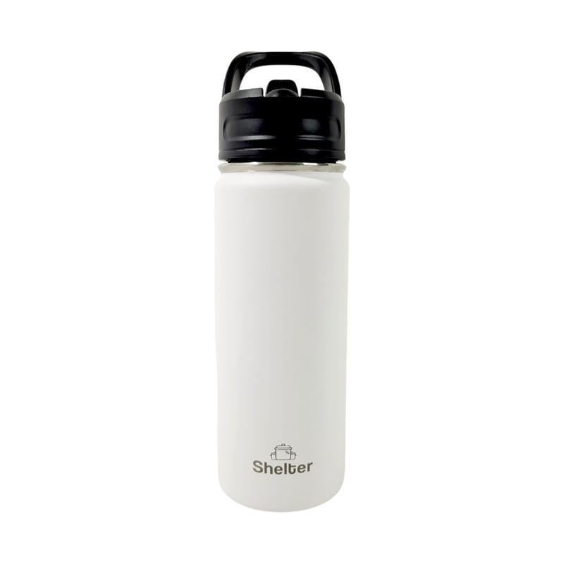 TAZA SHELTER H18A ACERO INOXIDABLE 532 ML SPORT BOTTLE WHITE 18OZ - 1