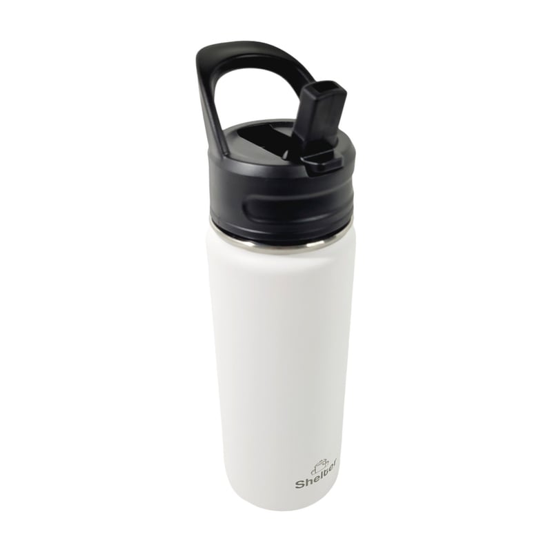 TAZA SHELTER H18A ACERO INOXIDABLE 532 ML SPORT BOTTLE WHITE 18OZ - 4