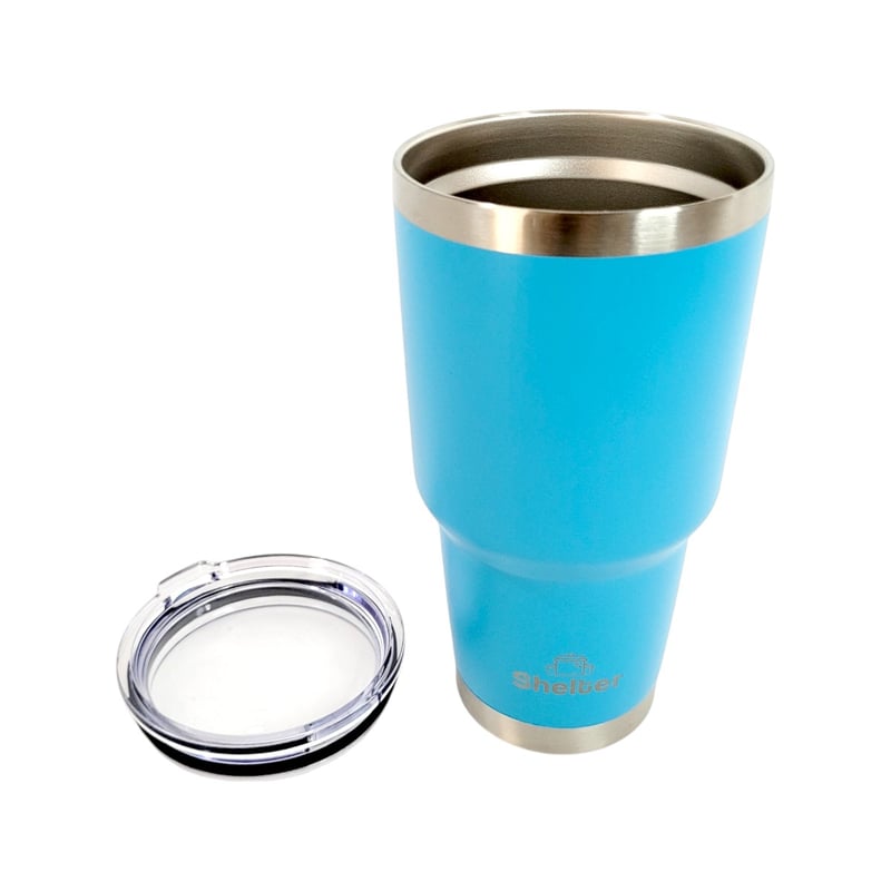TAZA SHELTER Q30A ACERO INOXIDABLE 887ML CUP SKY BLUE 30OZ - 5
