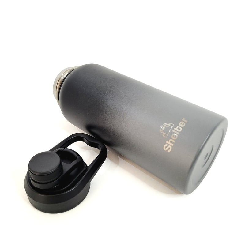 TAZA SHELTER H32A ACERO INOXIDABLE 946ML SPORT BOTTLE GRADIENT BLACK 32OZ - 2