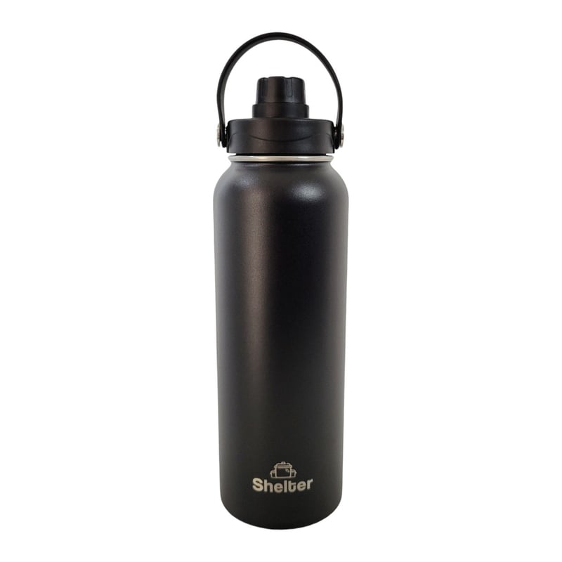 TAZA SHELTER H40A ACERO INOXIDABLE 1180 ML SPORT BOTTLE BLACK 40OZ - 3