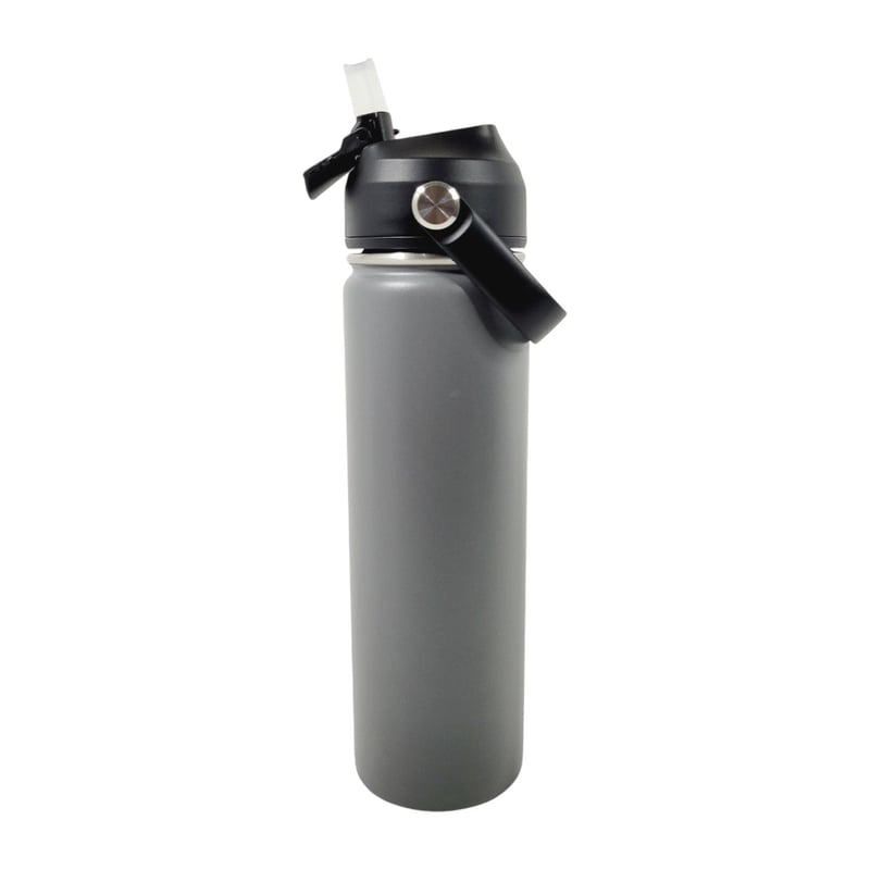 TAZA SHELTER H22A ACERO INOXIDABLE 650ML SPORT BOTTLE GREY 22OZ - 6