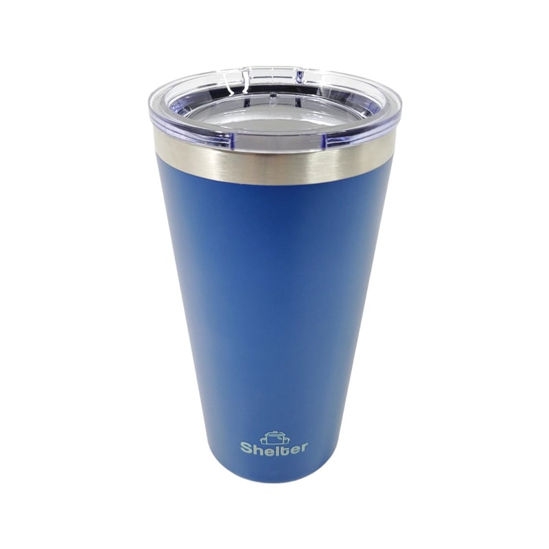TAZA SHELTER Q16 ACERO INOXIDABLE 470ML TUMBLER DEEP BLUE 16OZ - 6