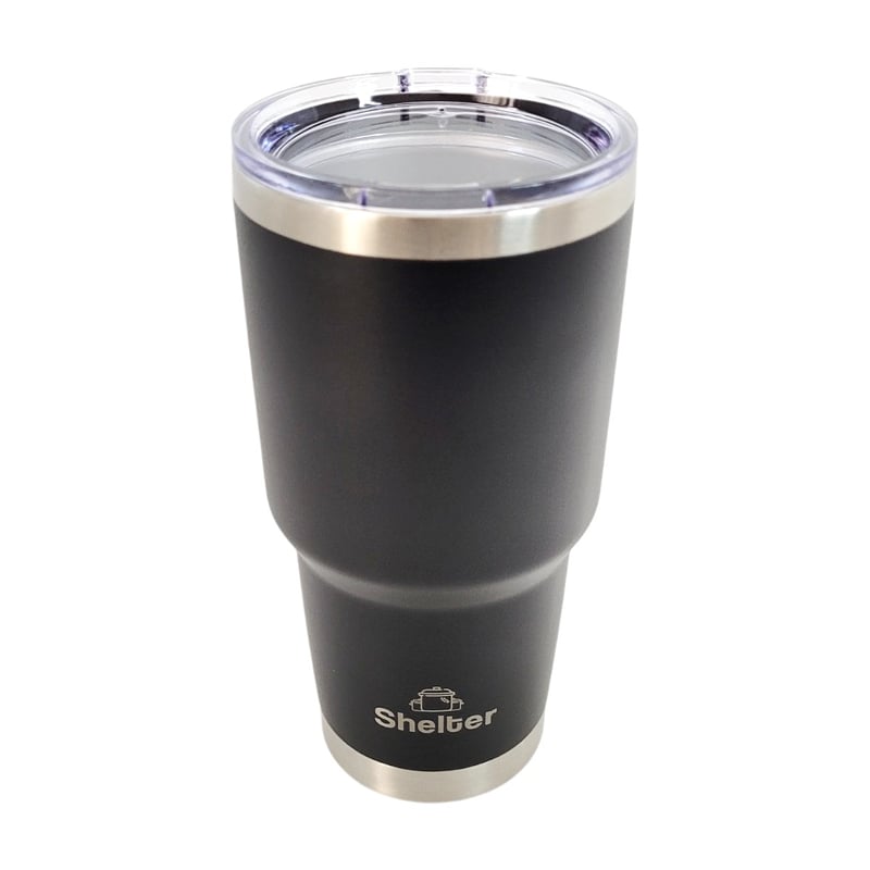 TAZA SHELTER Q30A ACERO INOXIDABLE 887ML CUP BLACK 30OZ - 3