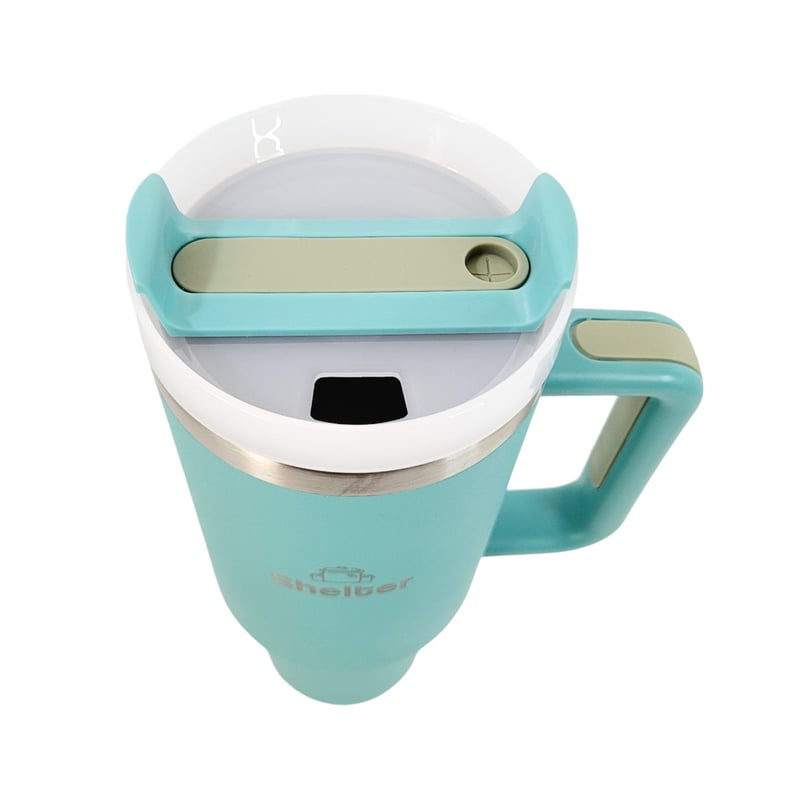 TAZA SHELTER Q40A ACERO INOXIDABLE PRO CUP TURQUESA - 5