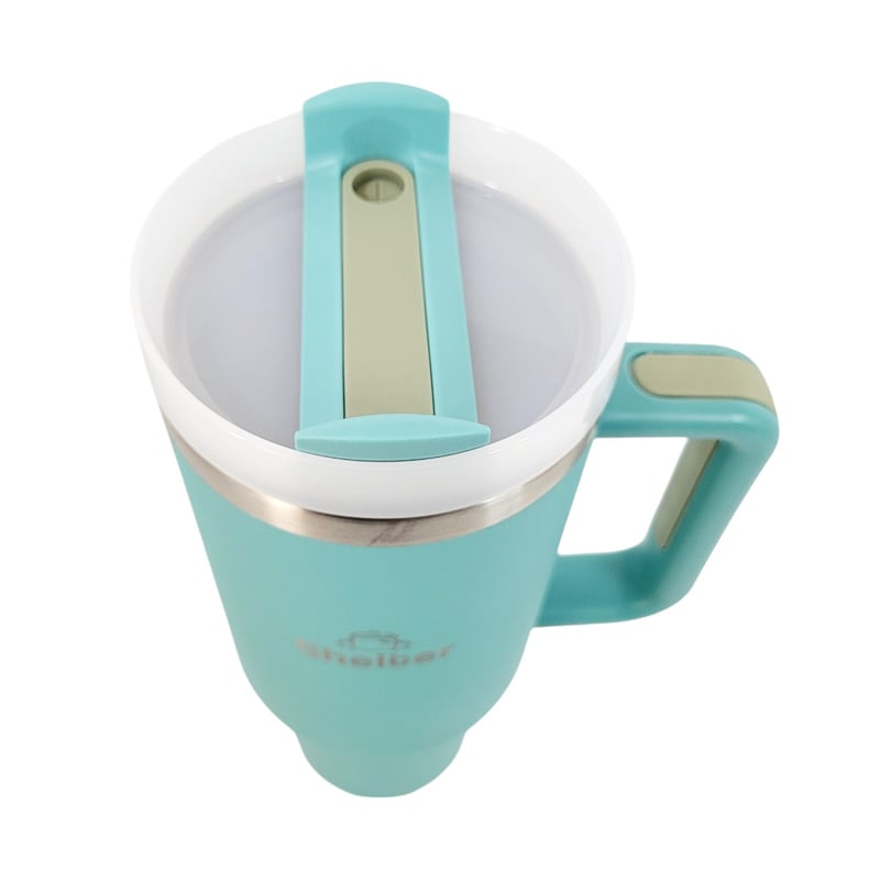 TAZA SHELTER Q40A ACERO INOXIDABLE PRO CUP TURQUESA - 6