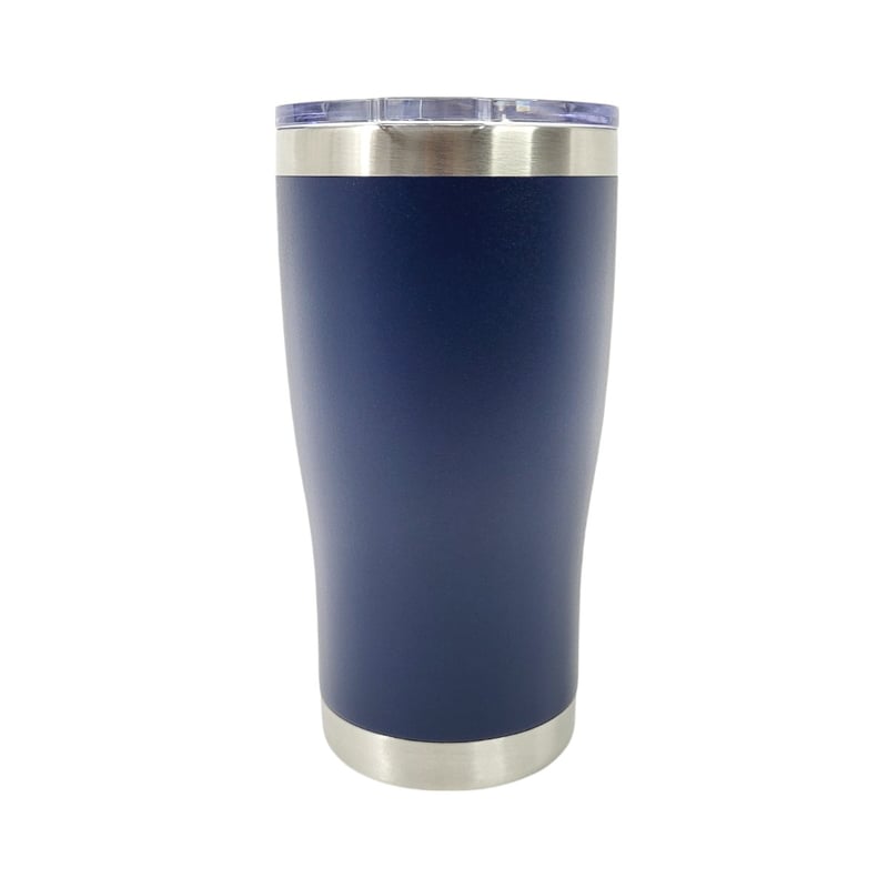 TAZA SHELTER Q20B ACERO INOXIDABLE 590ML CUP METAL BLUE 20OZ - 3