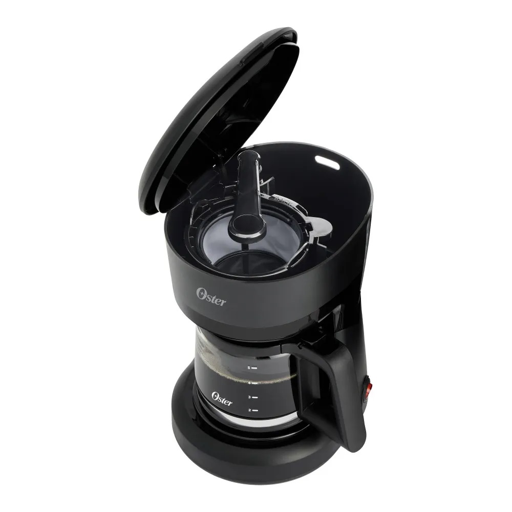 CAFETERA OSTER 5 TAZAS CON FILTRO REUTILIZABLE BVSTDCS51B NEGRO - 4