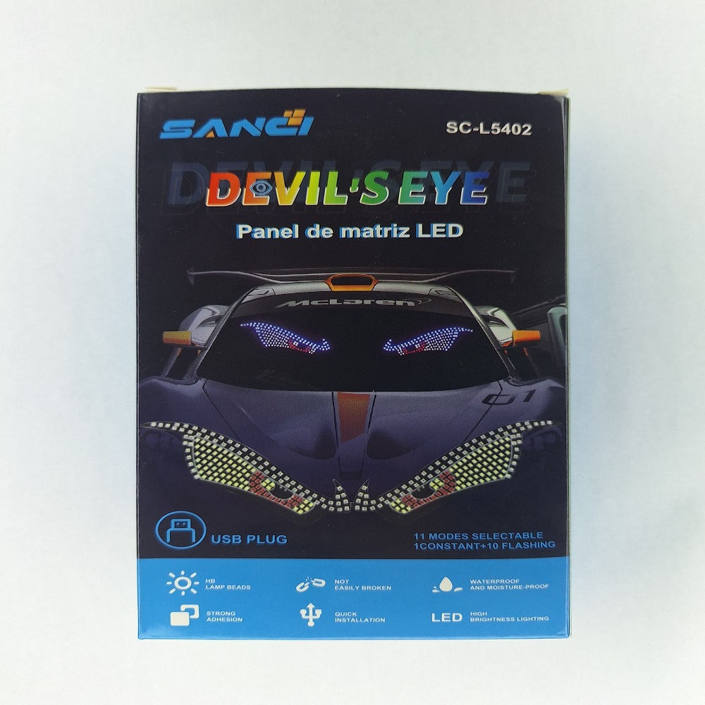 PANEL LED OJOS FURIOSOS SANCI SC-L5402 - 4