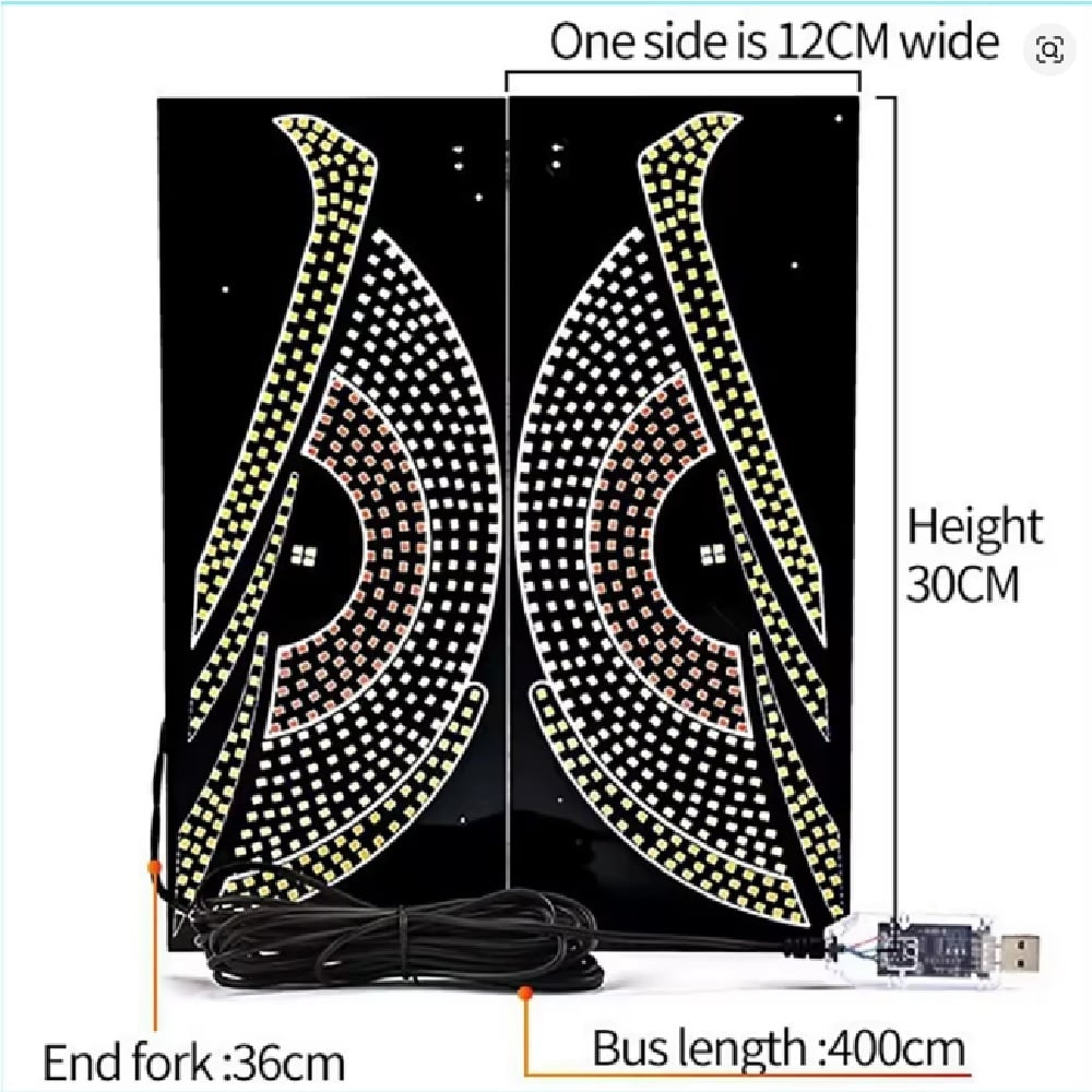 PANEL LED OJOS ENOJADOS SANCI SC-L5401 - 3