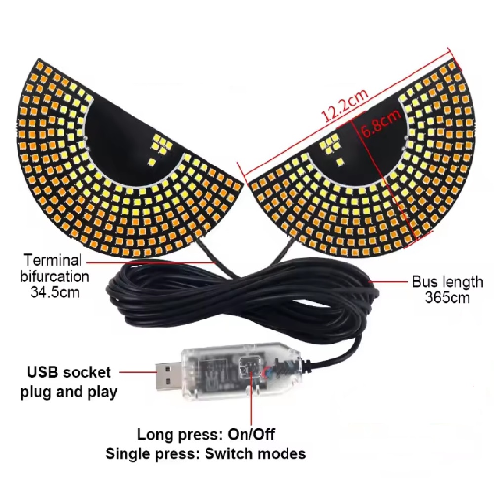 PANEL LUZ LED OJOS SANCI SC-L5400 - 3