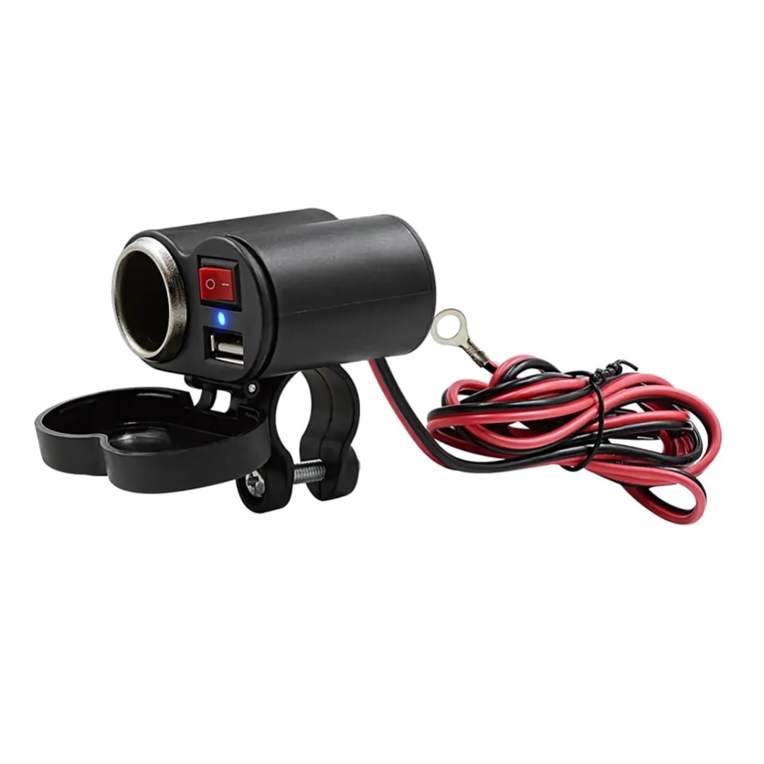 CARGADOR PARA CELULAR DE MOTO BOSSNEY BS-E6723 - 1