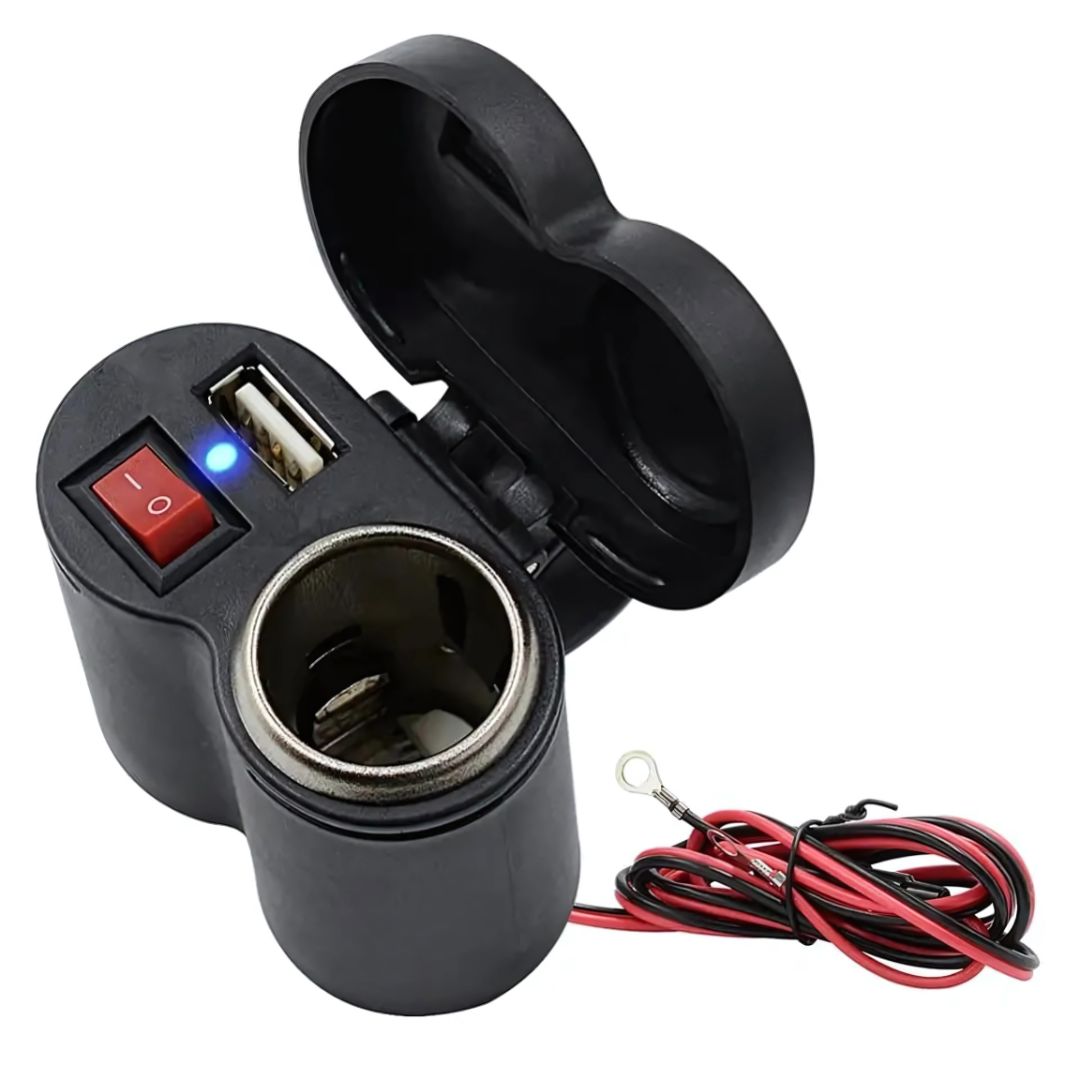 CARGADOR PARA CELULAR DE MOTO BOSSNEY BS-E6723 - 2