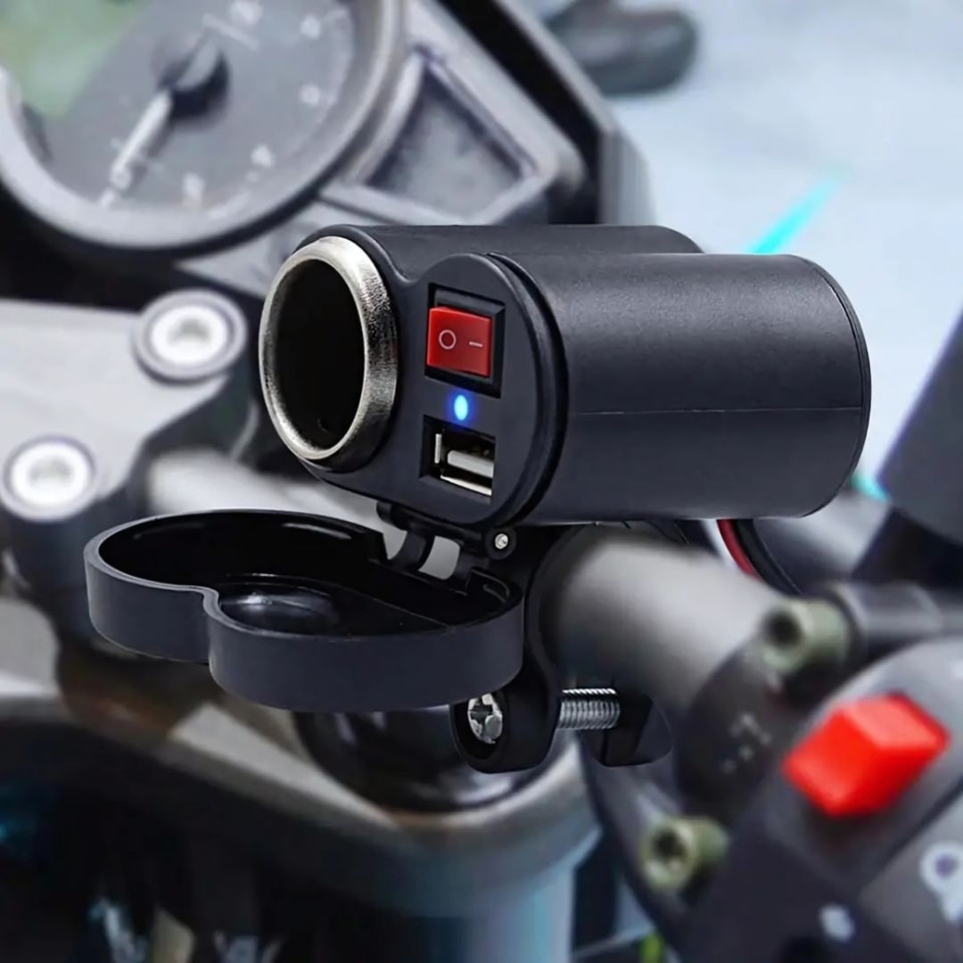 CARGADOR PARA CELULAR DE MOTO BOSSNEY BS-E6723 - 6