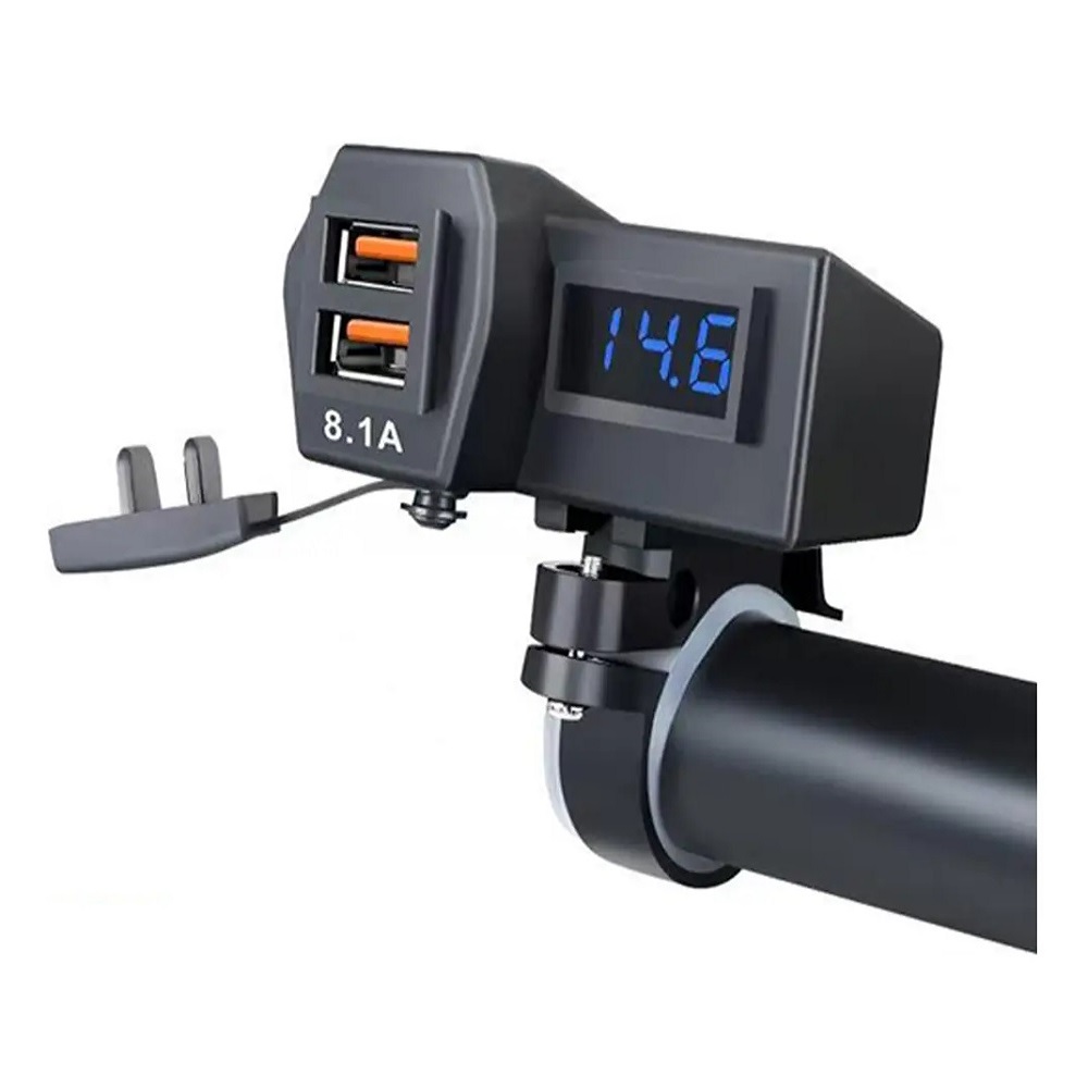 CARGADOR PARA CELULAR DE MOTO BOSSNEY BS-E6727 - 1