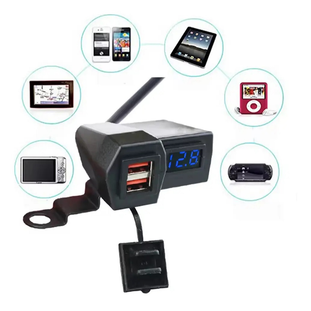 CARGADOR PARA CELULAR DE MOTO BOSSNEY BS-E6727 - 4