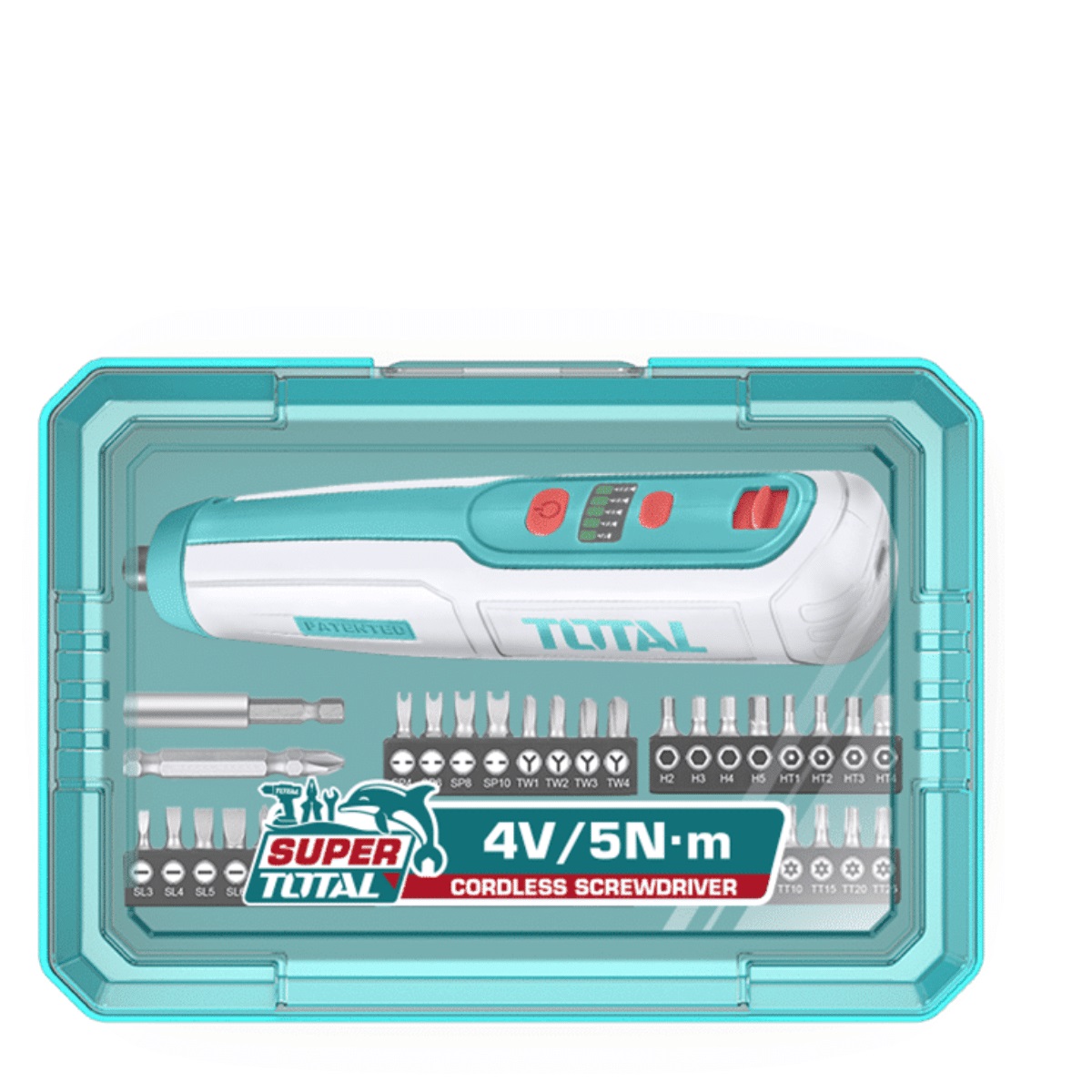 DESTORNILLADOR INALÁMBRICO DE 4V Y 5 N·M TOTAL TSDLI04062 - 7