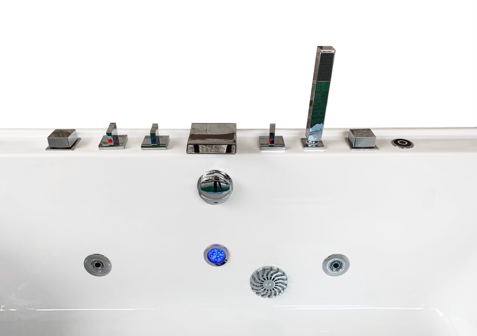 JACUZZI HIDROPLUS RECTANGULAR ARIANA BLANCO MEDIDA 80 X 170 - 4