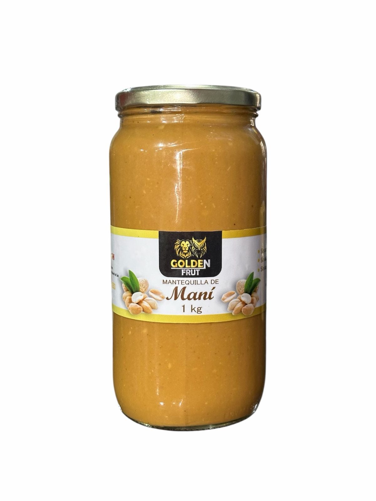 MANTEQUILLA DE MANI 1KG 100% NATURAL - 1