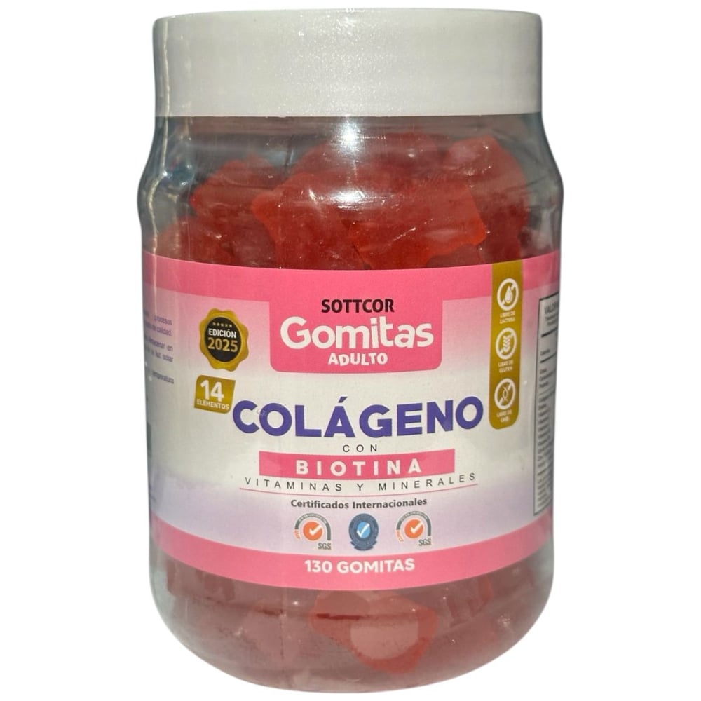GOMITA COLAGENO CON BIOTINA SOTTCOR 130 UND - 1