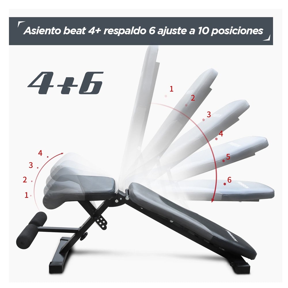 BANCA MULTIFUNCIONAL PARA ENTRENAMIENTO PROIRON PRO-I - 3