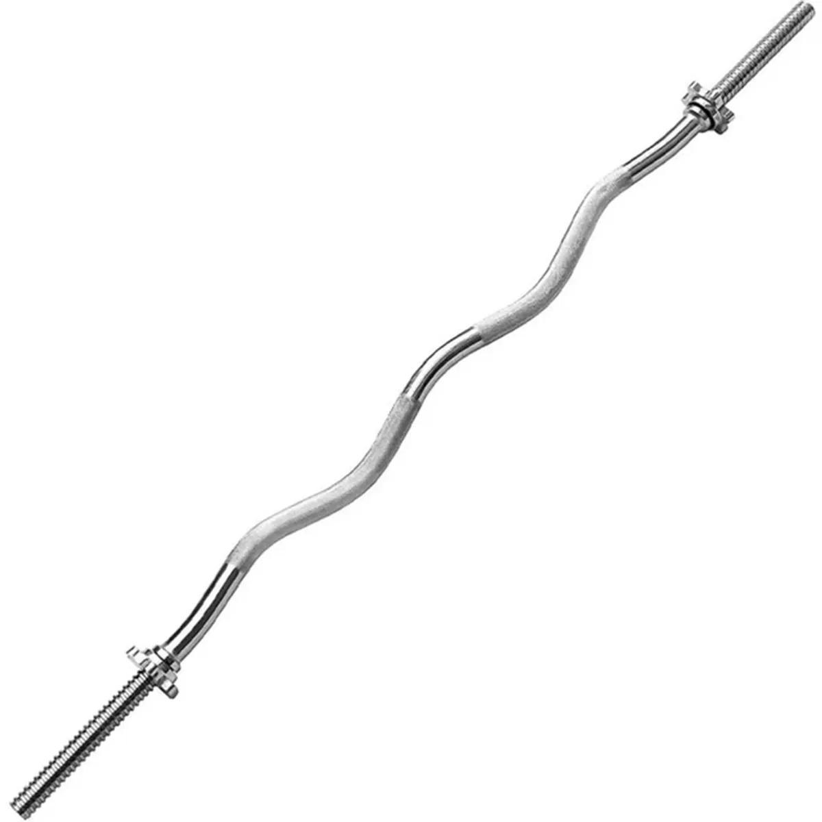 BARRA PROIRON CURVA Z CROMADA PRO 125KG 25MM 120CM - 1