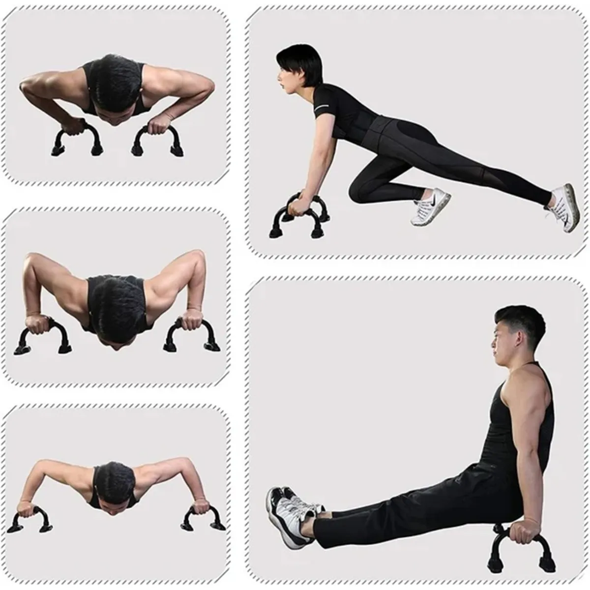 BARRAS PROIRON FLEXIONES PUSH-UP - 3