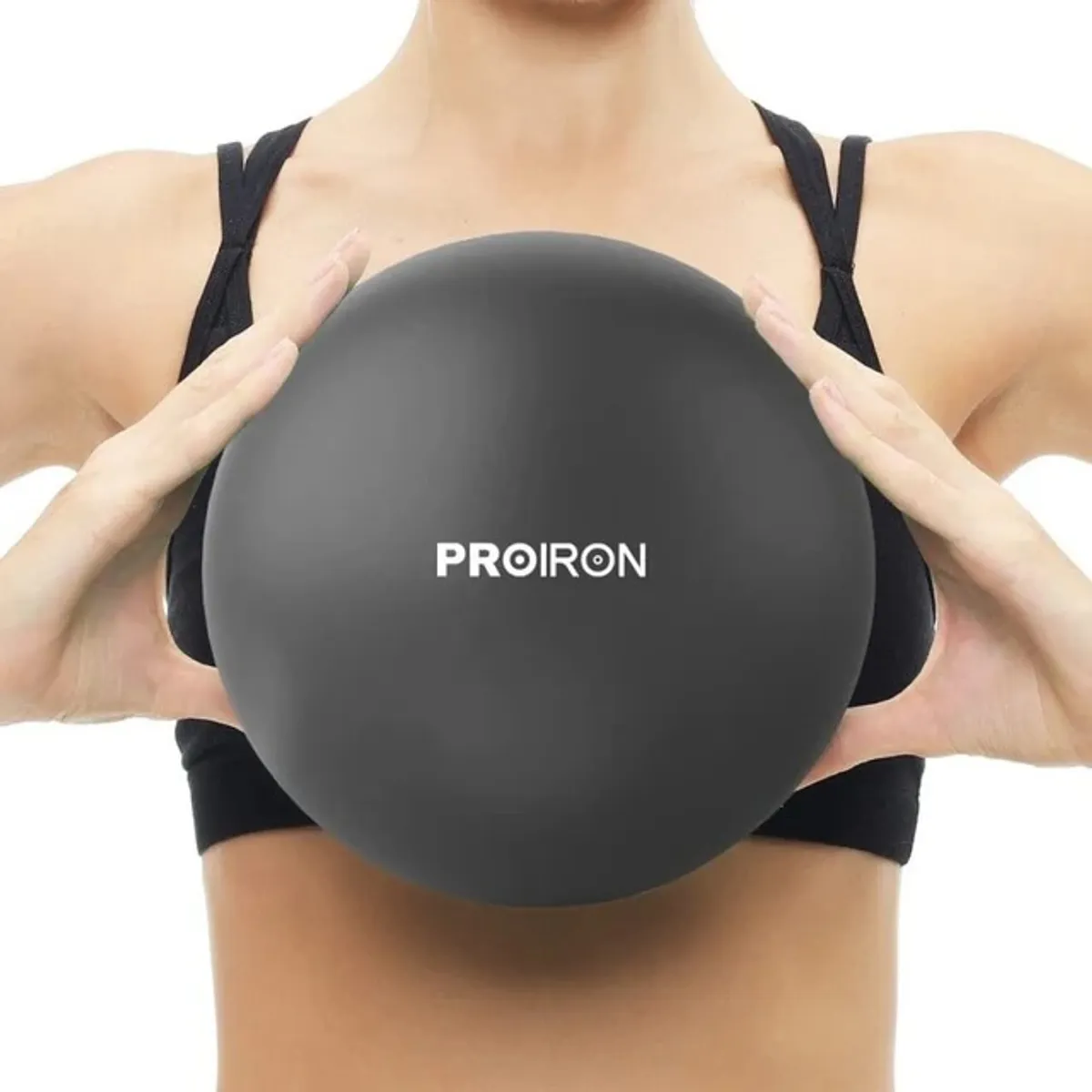 PELOTA DE PILATES DE 25CM NEGRO - 1