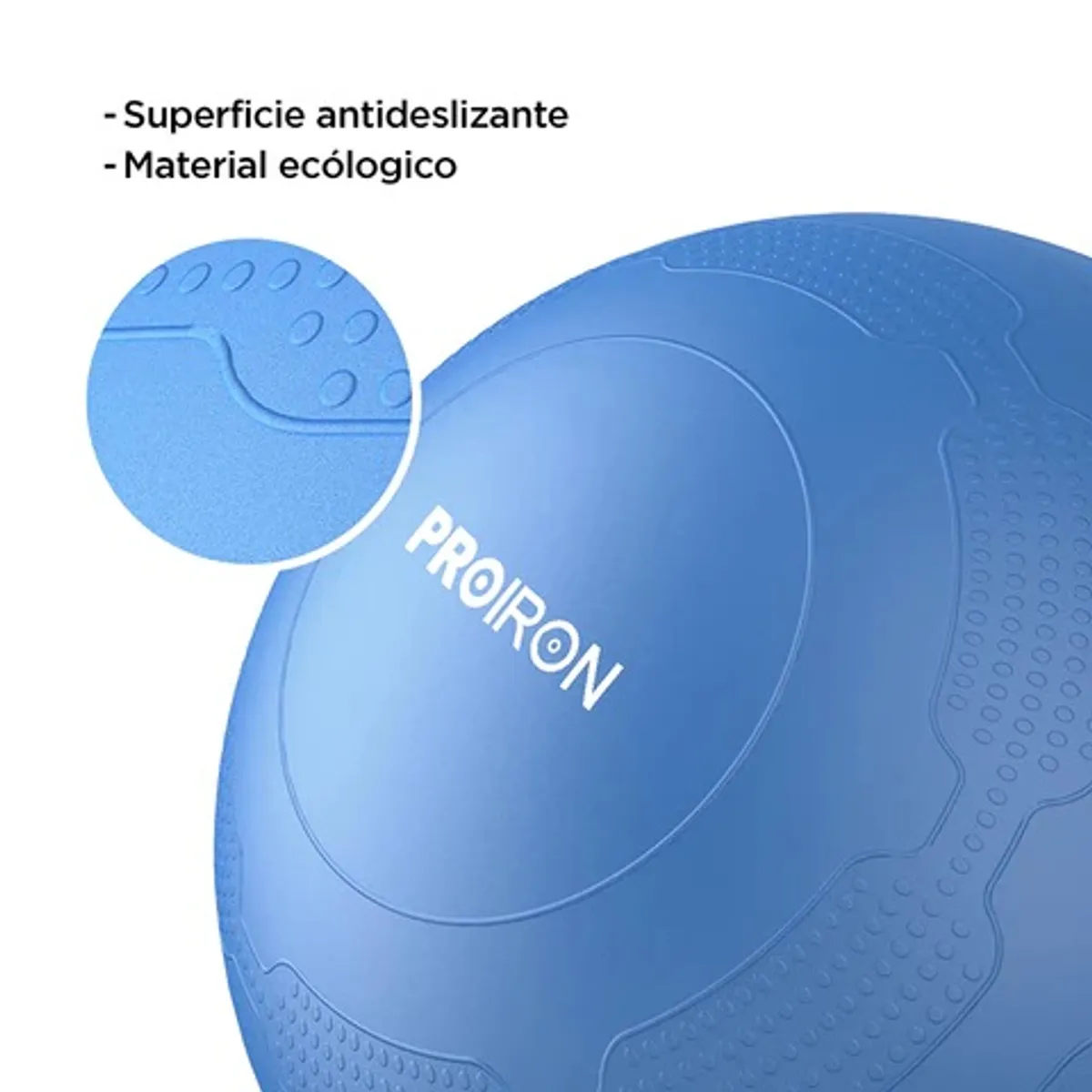 PELOTA YOGA PROIRON 65CM CON ILUSTRACIONES - 2
