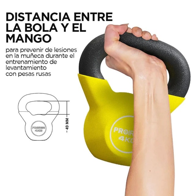 PESA RUSA PROIRON NEOPRENO 4KG - 3