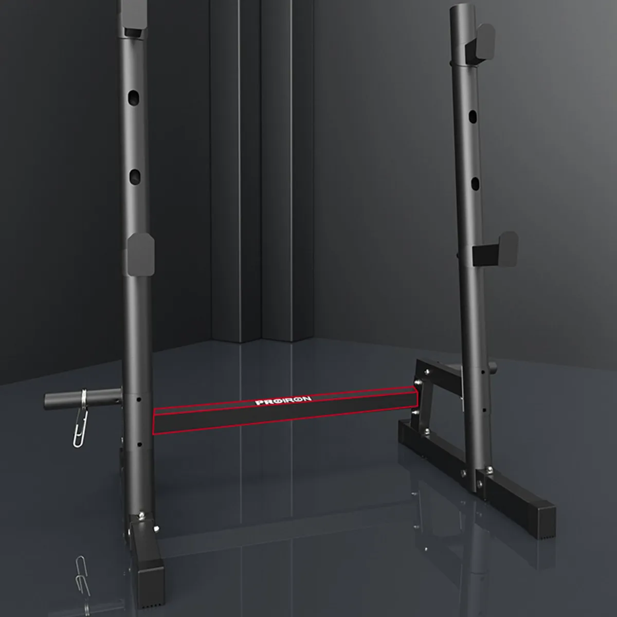 RACK PROIRON SQUAT ACERO SENTADILLAS - 3