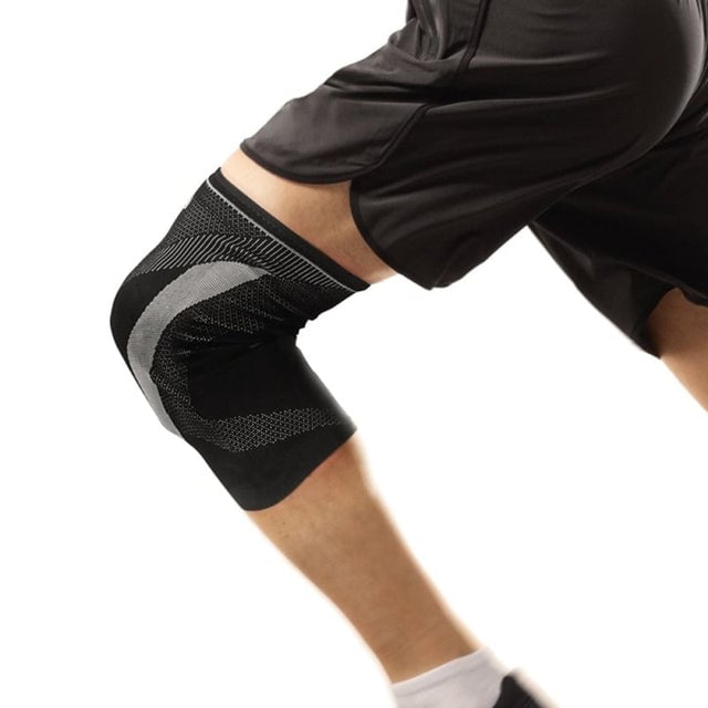 RODILLERA PROIRON NEGRO COMPRESIÓN CON GEL Y ESTABILIZADORES LATERALES EN FORMA V - 2