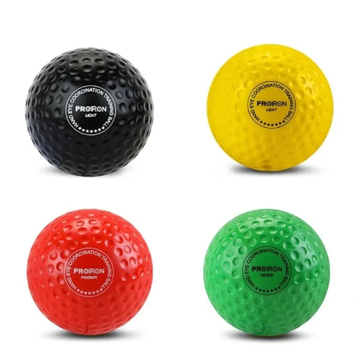 SET PROIRON 4 PELOTAS REFLEX ENTRENAMIENTO BOXEO - 1
